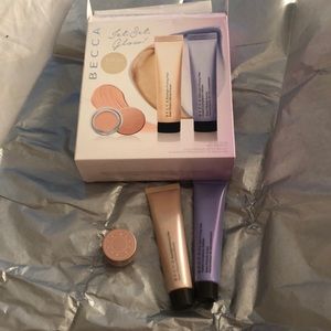 Becca jet, set, glow prep & prime kit